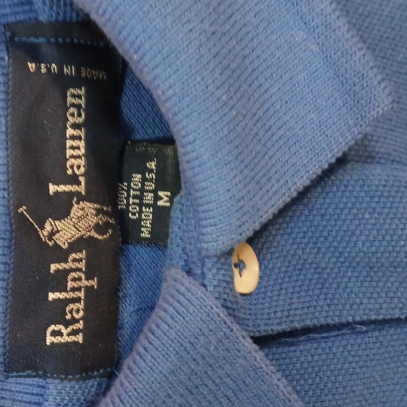 Polo Ralph Lauren Men's 1/4 Button SS Polo Shirts (4) Vintage '90s MADE IN 🇺🇸 - Picture 3 of 12